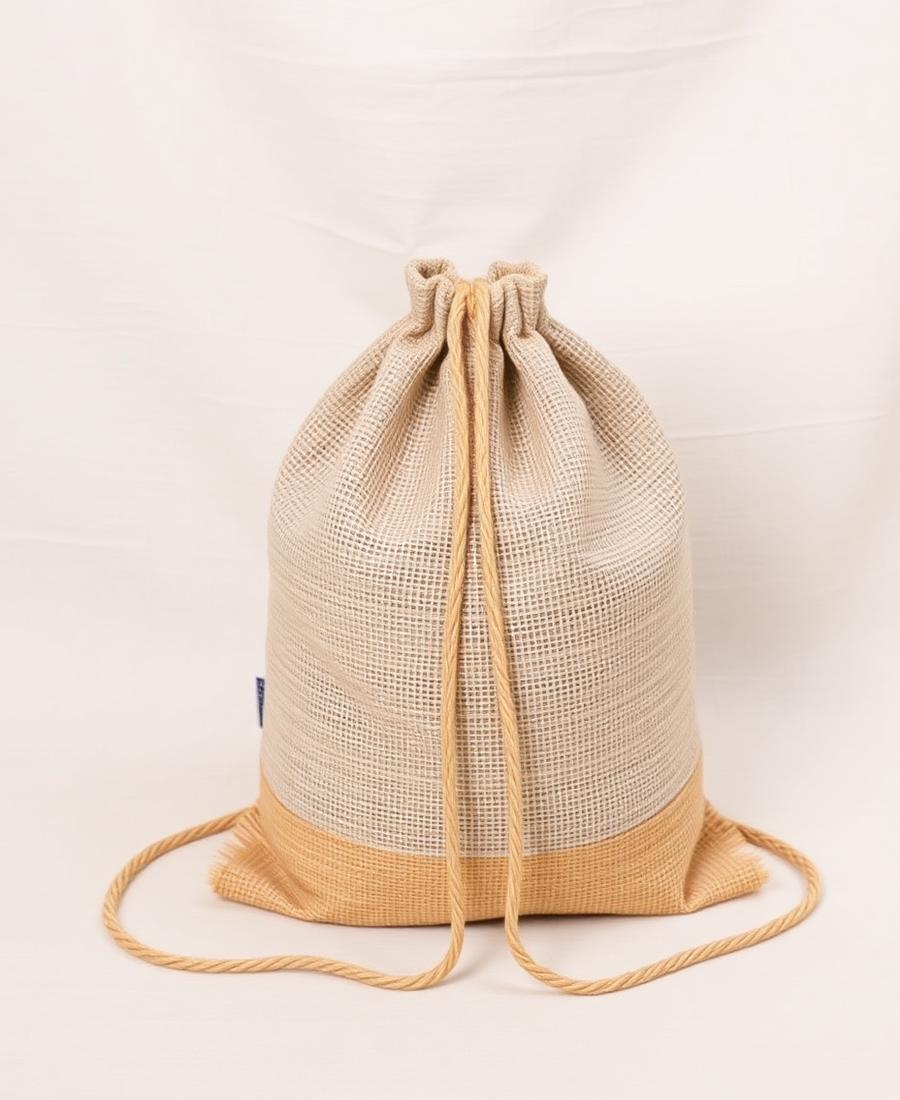 Canvas Drawstring Backpack